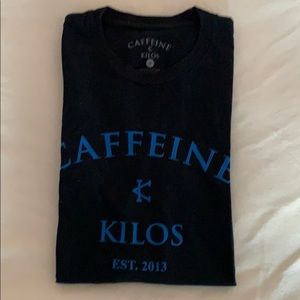 Caffeine & Kilos T Shirt Medium
